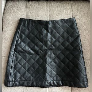 Steven Maden Pleather Skirt